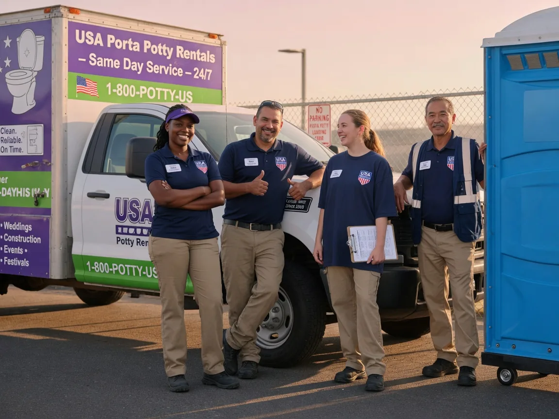 Porta Potty Rental company in Newport News, VA